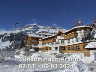 Skifahrt Arabba 2024