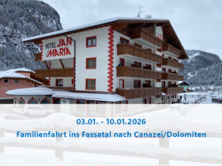 Familienfahrt Canazei 2026
